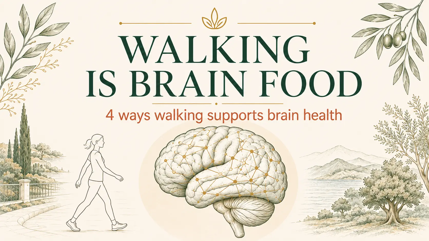 Walking Is Brain Food (And the Dose Is Smaller Than You Think)
