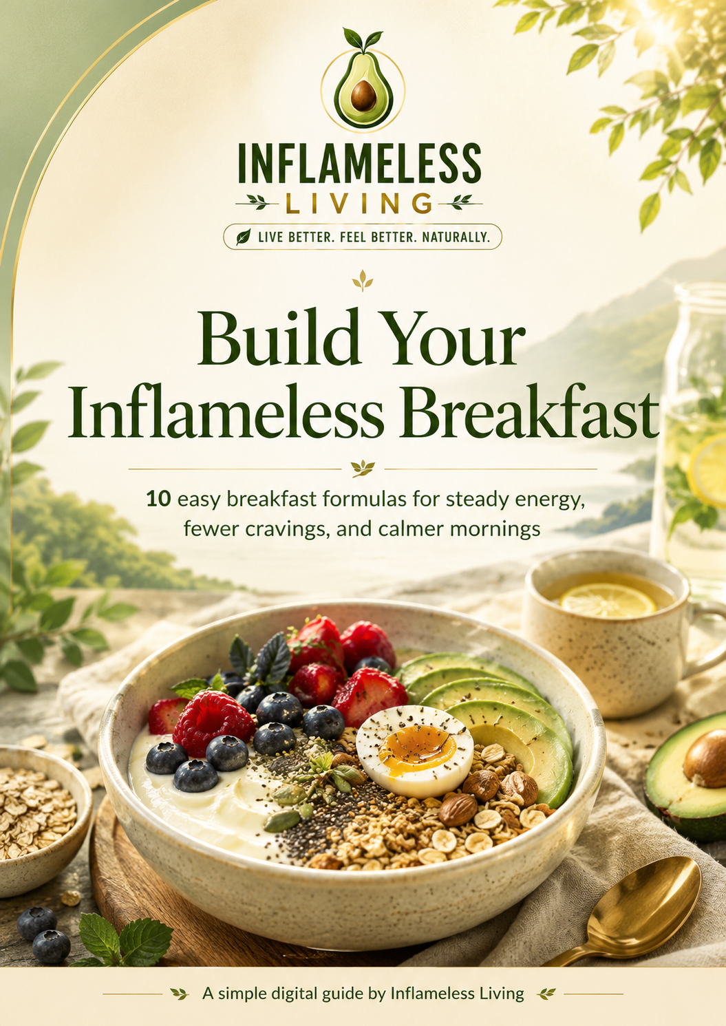 Build Your Inflameless Breakfast: 10 Easy Breakfast Formulas for Steady Energy
